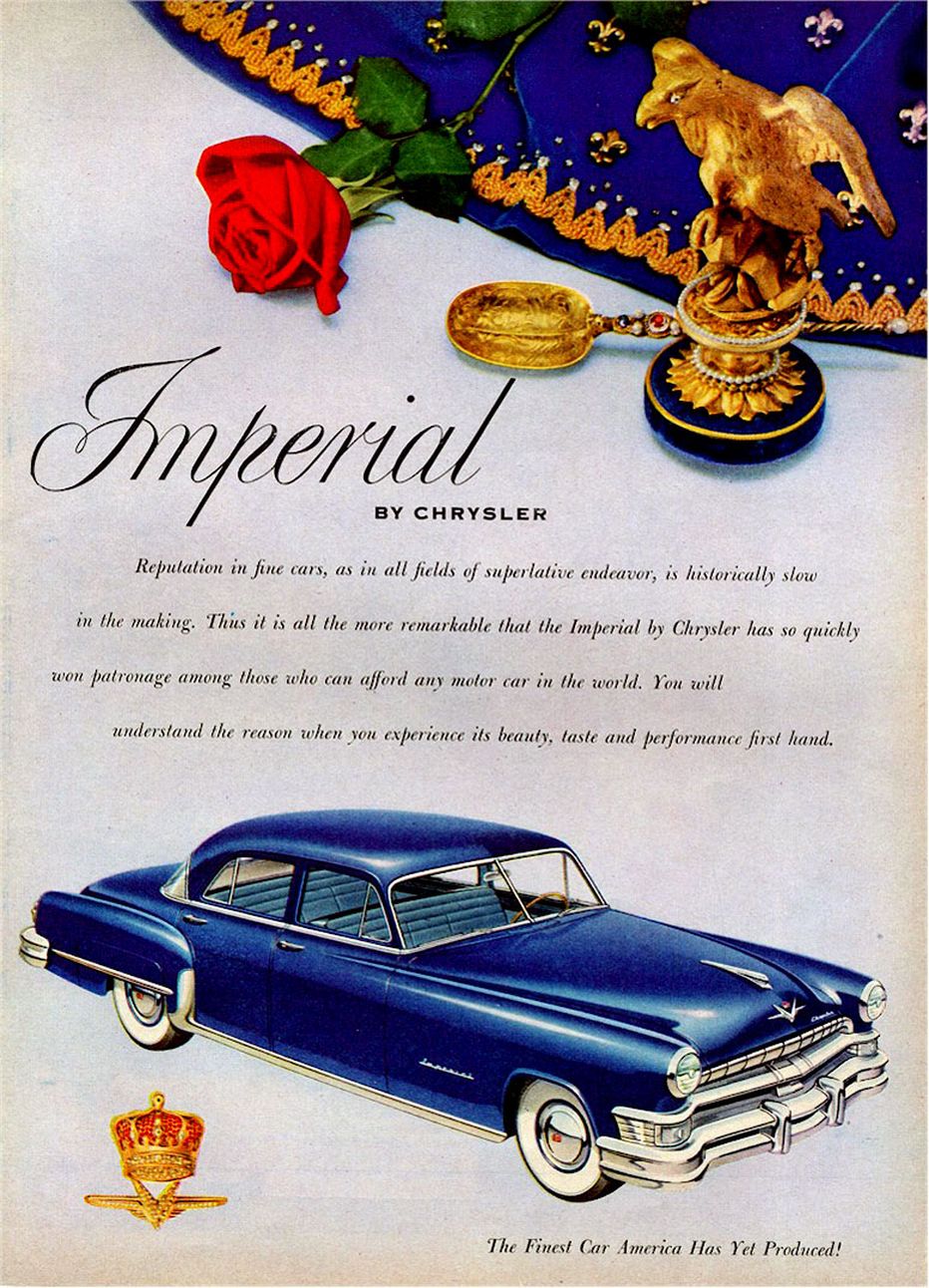 1952 Chrysler Imperial 8